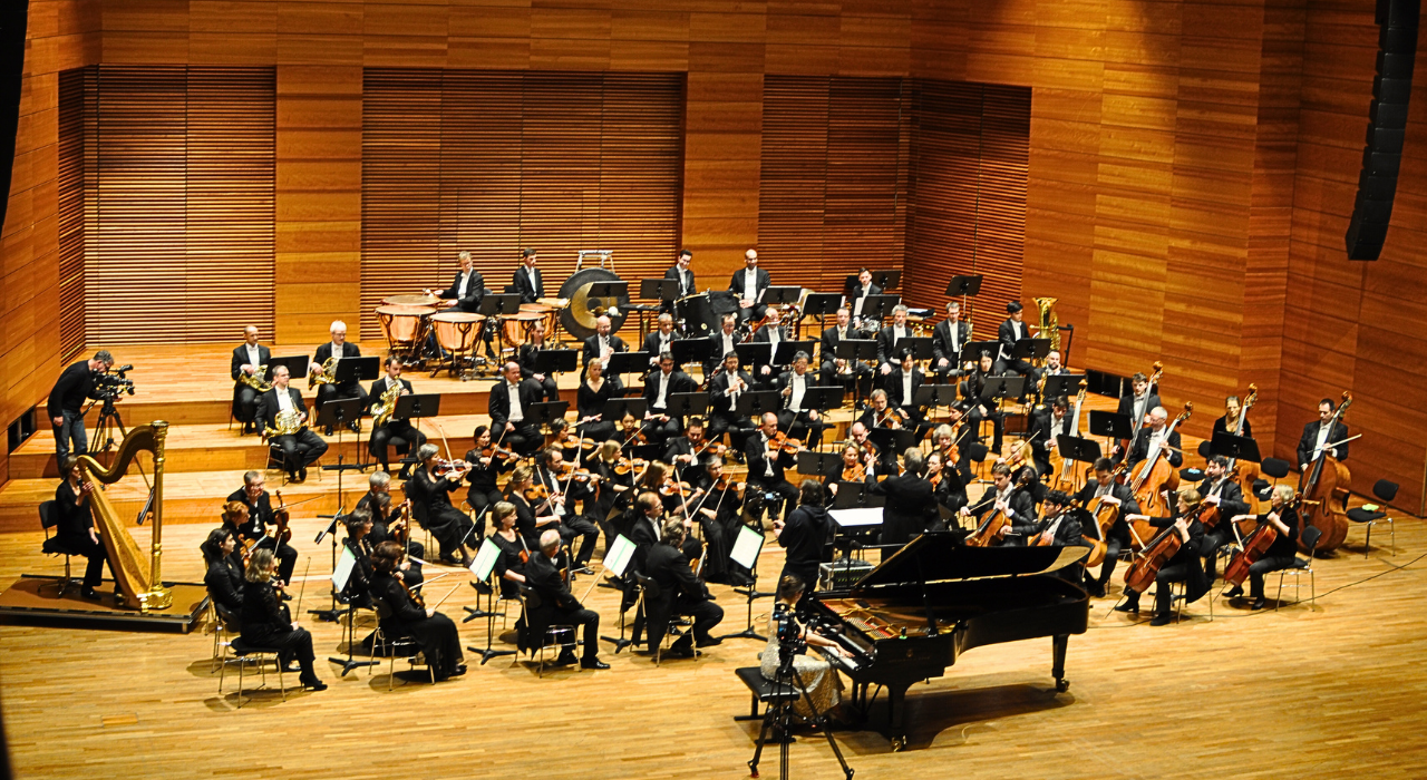 Orchestra in Concert Hall